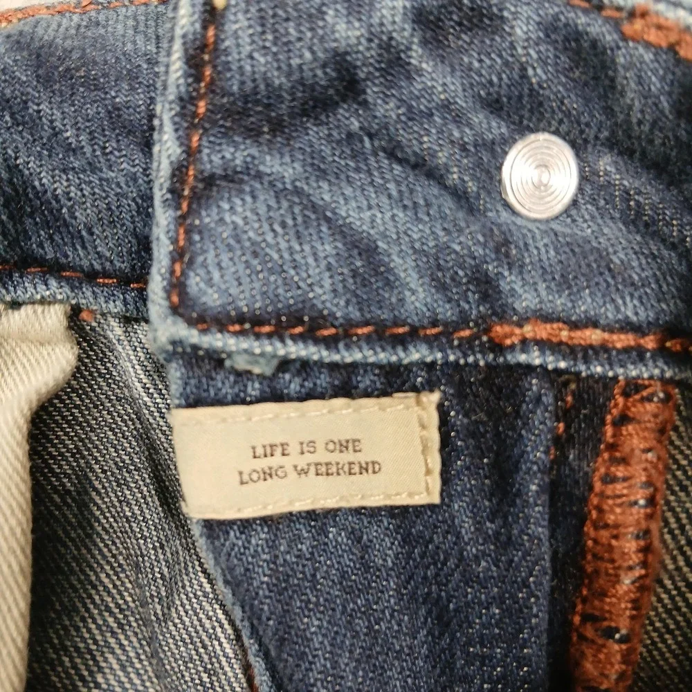Tommy Bahama Jeans Mens 40x31 Blue Classic Fit Denim‎ Lyocell Blend Straight